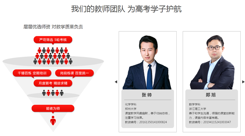 我们的教师团队为高考学子护航
