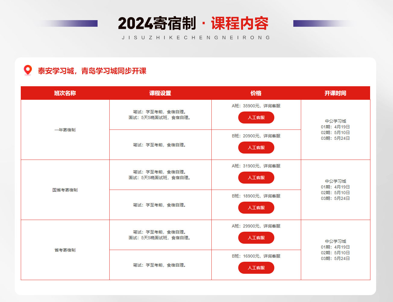 2024寄宿制·课程内容