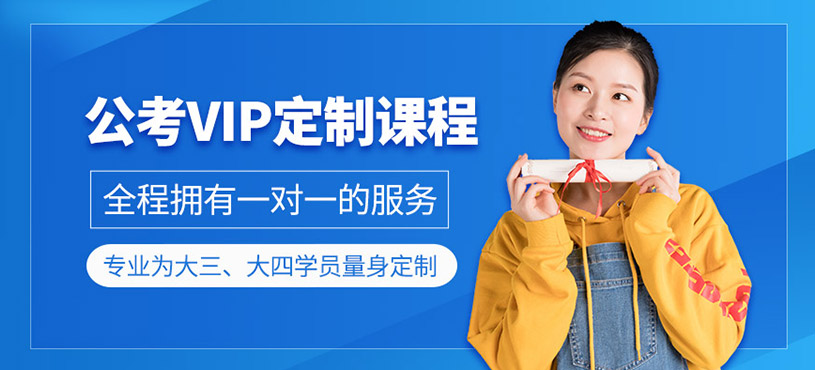 公考VIP定制课程