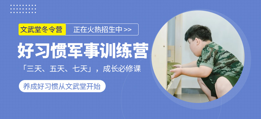 小学生行为习惯冬令营