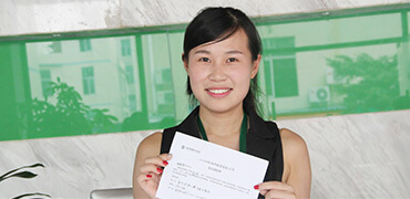 学员开心接到复试通知