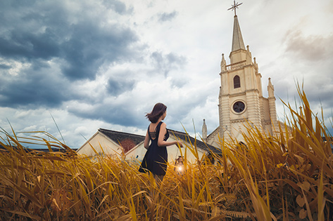 喜欢并愿意从事参加模特的