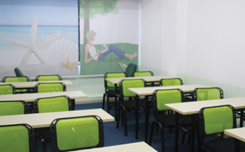 课室一角