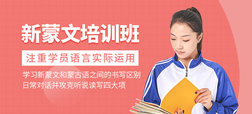 新蒙文培训课程