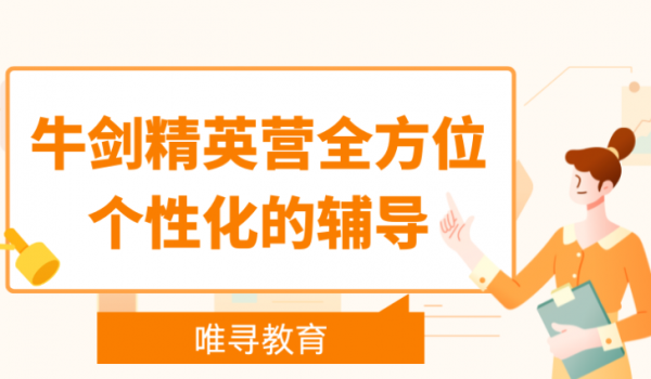牛剑精英营全方位个性化的辅导