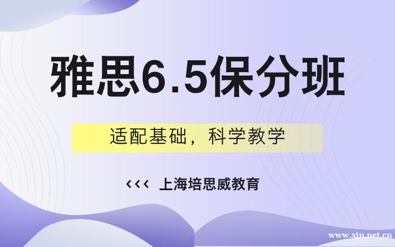 上海雅思6.5分定制突破培训课程